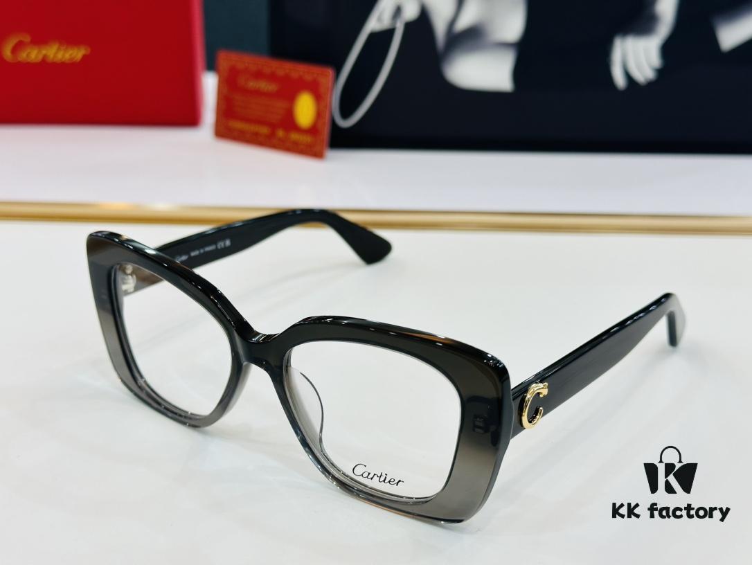Cartier CT0438O Size 54-19-140 Unisex Eyeglass Frame, Universal Fit, Minimalist and Elegant Design, Suitable for Daily Wear, Can Be Fitted with Prescription Lenses