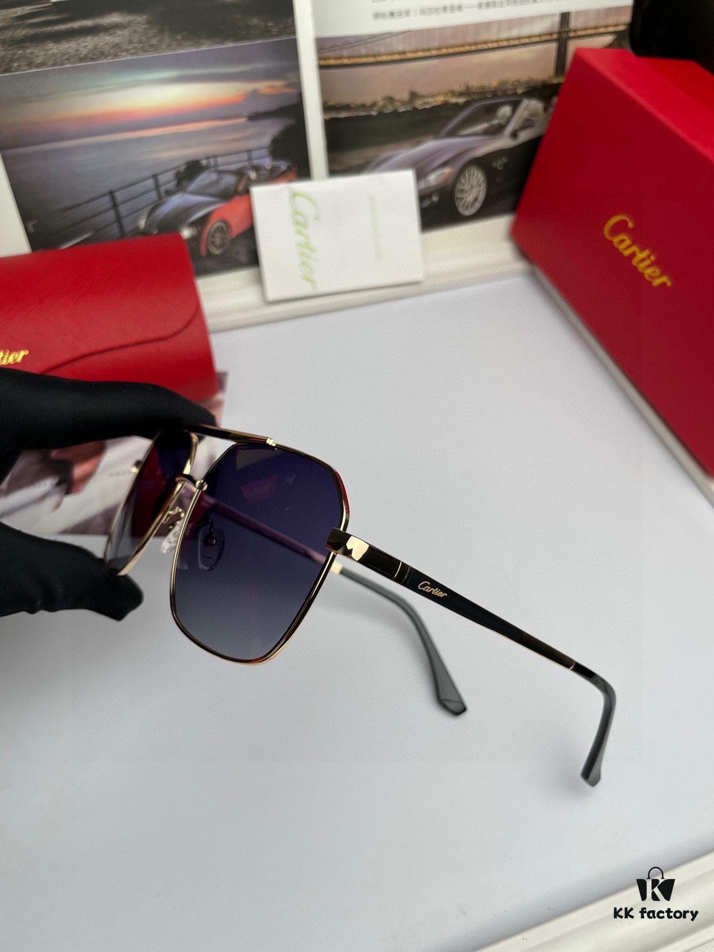 New Arrival 💥 Brand: Cartier Unisex Polarized Sunglasses - High-Quality Replica