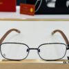 Cartier CT31361 Size: 55□18-140 Men's Sunglasses – Universal Frame Shape, Comfortable Fit, Suitable for All Face Types, Compatible with Prescription Lenses, Wooden Temples