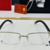 Cartier - CT00510 Size: 56□18-140 Men's Sunglasses Recommended, Universal Frame Shape Fits All Face Types, Comfortable Wear, Compatible with Prescription Lenses, Wooden Temples, Eyeglasses, Sunglasses
