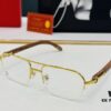 Cartier CT00536O Size: 55 □ 18-140 Men's Sunglasses Recommended, Flattering on All Face Shapes, Comfortable to Wear, Compatible with Prescription Lenses, Wooden Temples