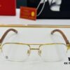 Cartier CT00536O Size: 55 □ 18-140 Men's Sunglasses Recommended, Flattering on All Face Shapes, Comfortable to Wear, Compatible with Prescription Lenses, Wooden Temples
