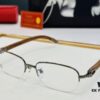 Cartier - CT8101 Size: 56□18-140 Men's Sunglasses, Universal Frame Shape for All Face Types, Comfortable Wear, Compatible with Prescription Lenses, Wooden Temples