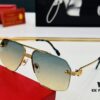 New Arrival Cartier Model CT0427S Size 60-15-145 High-Quality Brand Iconic Driving Sunglasses