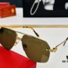 New Arrival Cartier Model CT0427S Size 60-15-145 High-Quality Brand Iconic Driving Sunglasses
