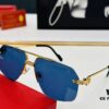 New Arrival Cartier Model CT0427S Size 60-15-145 High-Quality Brand Iconic Driving Sunglasses