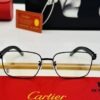 Cartier CT20821O Unisex Sunglasses - Size 57□17-140, Recommended for Men, Universal Frame Shape Fits All Face Types, Comfortable Wear, Compatible with Prescription Lenses, Wooden Temples