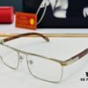 Cartier CT458312O Unisex Sunglasses, Size 54-18-140, Wooden Temples, Stylish and Comfortable Fit, Suitable for All Face Shapes