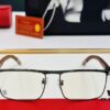 Cartier CT458312O Unisex Sunglasses, Size 54-18-140, Wooden Temples, Stylish and Comfortable Fit, Suitable for All Face Shapes