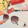 Cartier Double Bridge Frog-Shaped Sunglasses Cross-border New Arrival Oval Metal European and American Fashion Sun Glasses for Men and Women, Unisex Couple Shades