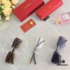 Cartier New Fashion Frameless Cut-Out Sunglasses, UV Protection for Summer, Stylish Streetwear Sun Glasses that Slim the Face