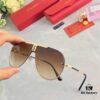 Cartier New Unibody Frameless Sunglasses, Stylish Eyewear for Men and Women, Trendy European and American Fashion Driving Glasses