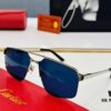 New Arrival Cartier MODEL: CT0385 Size: 60□15-140 High-Quality Brand-Iconic C-Shaped Sunglasses