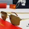 New Arrival Cartier MODEL: CT0385 Size: 60□15-140 High-Quality Brand-Iconic C-Shaped Sunglasses
