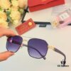 Cartier Trendy Sunglasses, Instagram Street Style Fashion UV Protection Comfortable and Cool Eyewear 2024 New Arrival