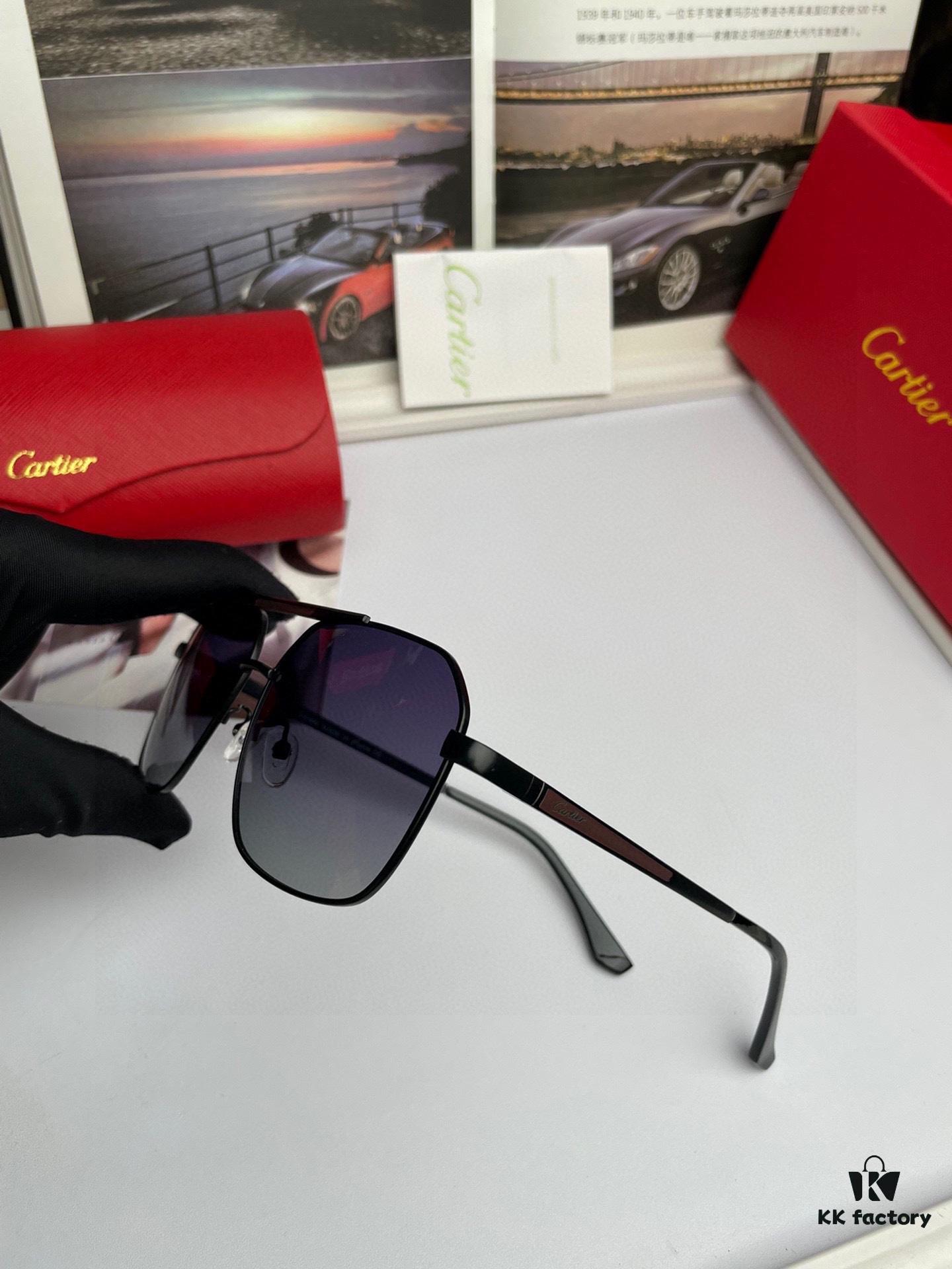 New Arrival💥 Brand: Cartier Unisex Polarized Sunglasses High-Quality Replica