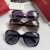 New Cartier Women's Sunglasses with Fox Head Temple Design, PC Frame and Imported Polarized Lenses
