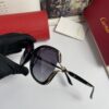 New Cartier Women's Sunglasses with Fox Head Temple Design, PC Frame and Imported Polarized Lenses