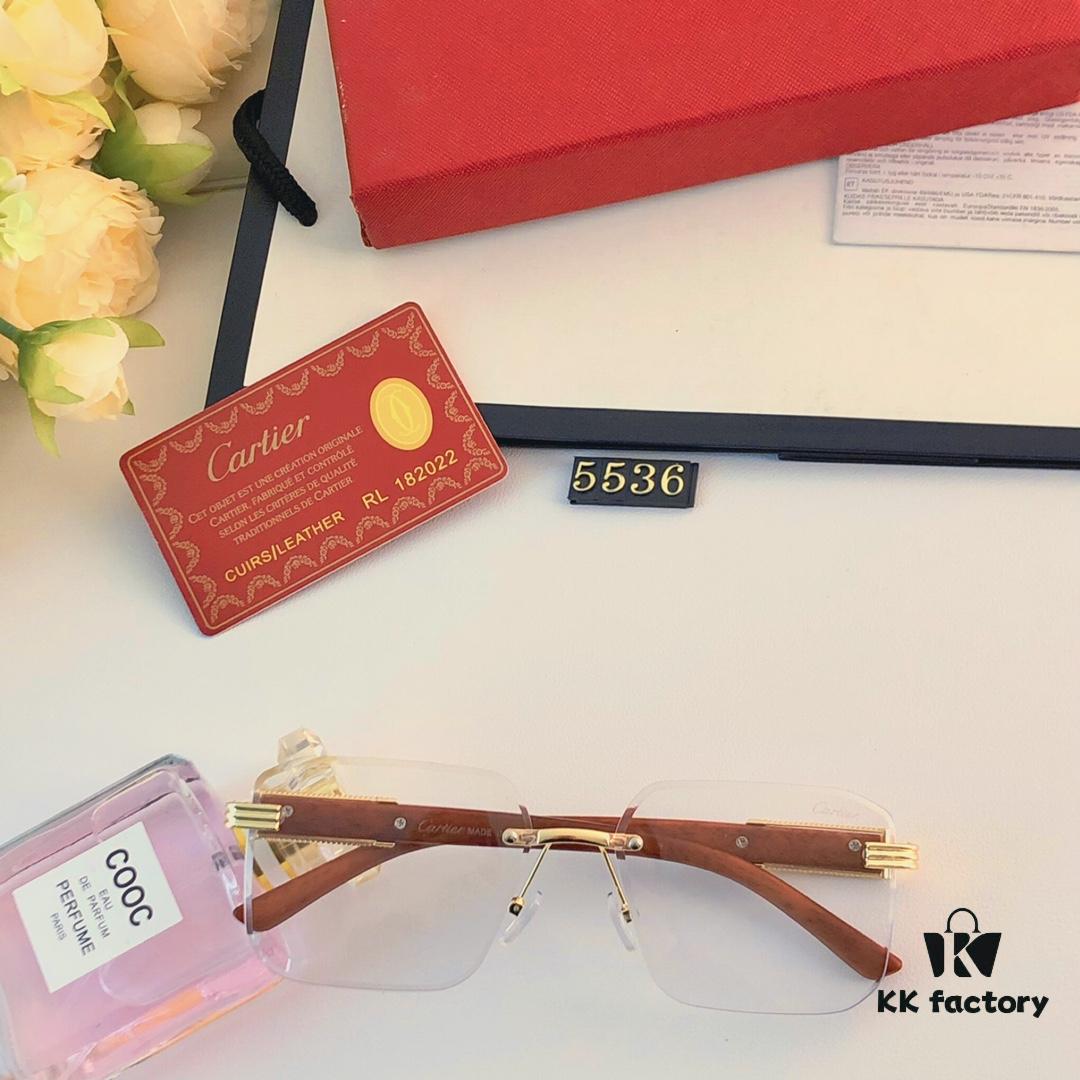 Cartier-Style Oversized Round Sunglasses for Women, Frameless Fashion UV Protection Sunglasses, Stylish Unisex Sun Glasses for Driving