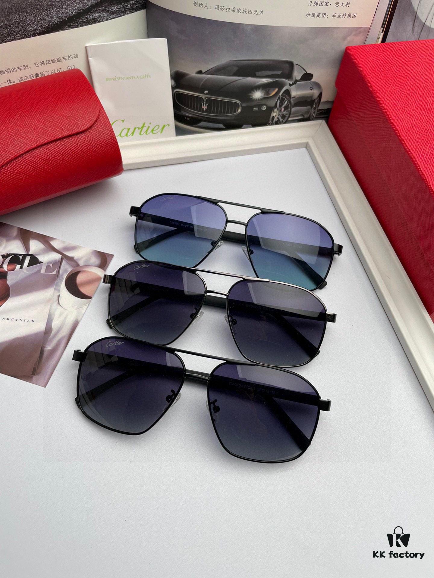 New Arrival 💥 Brand: Cartier Unisex Polarized Sunglasses - High-Quality Replica