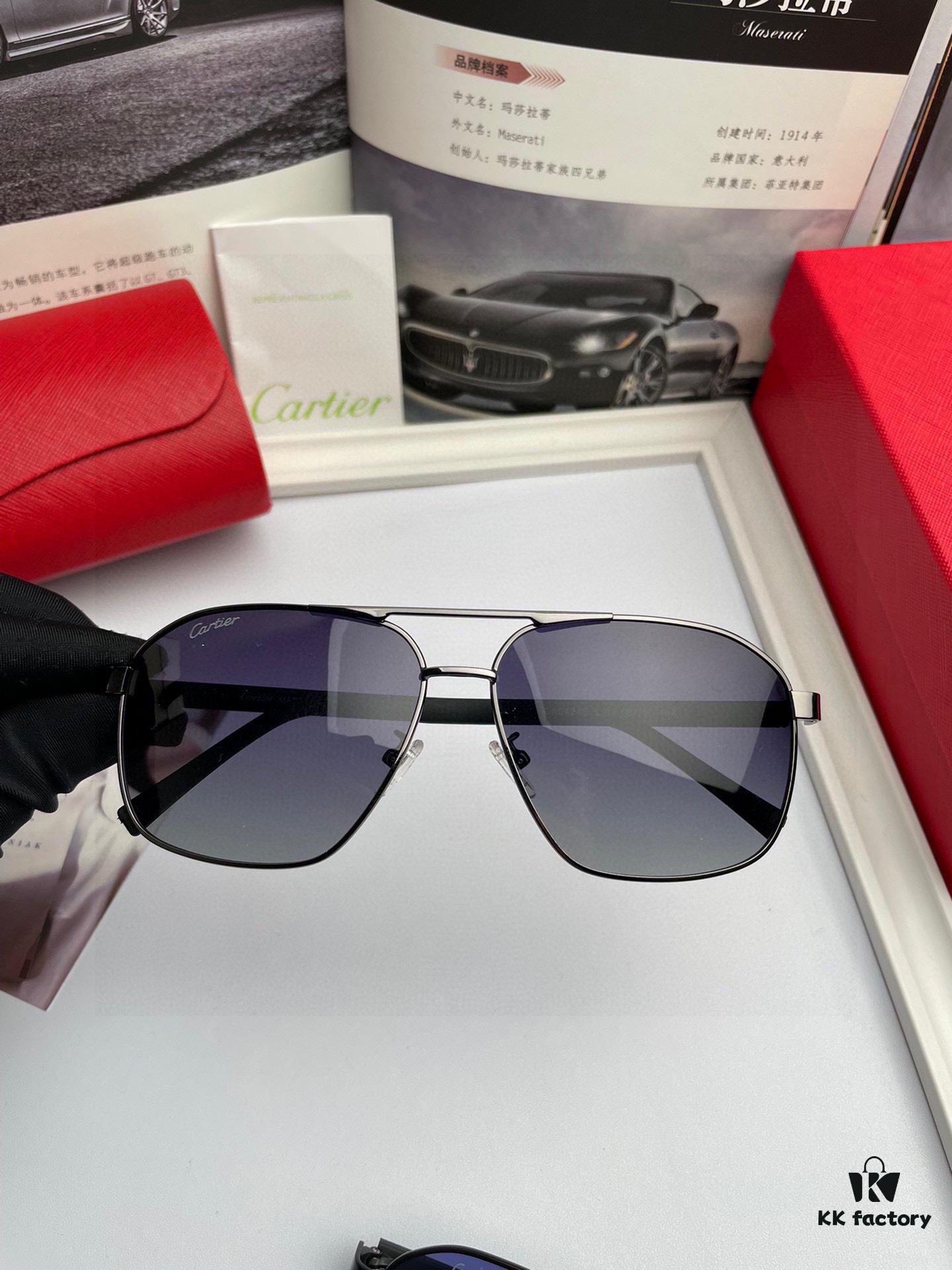 New Arrival 💥 Brand: Cartier Unisex Polarized Sunglasses - High-Quality Replica