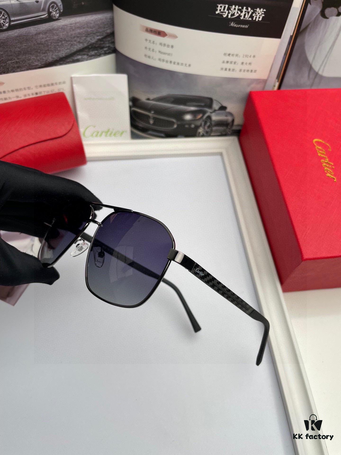 New Arrival 💥 Brand: Cartier Unisex Polarized Sunglasses - High-Quality Replica