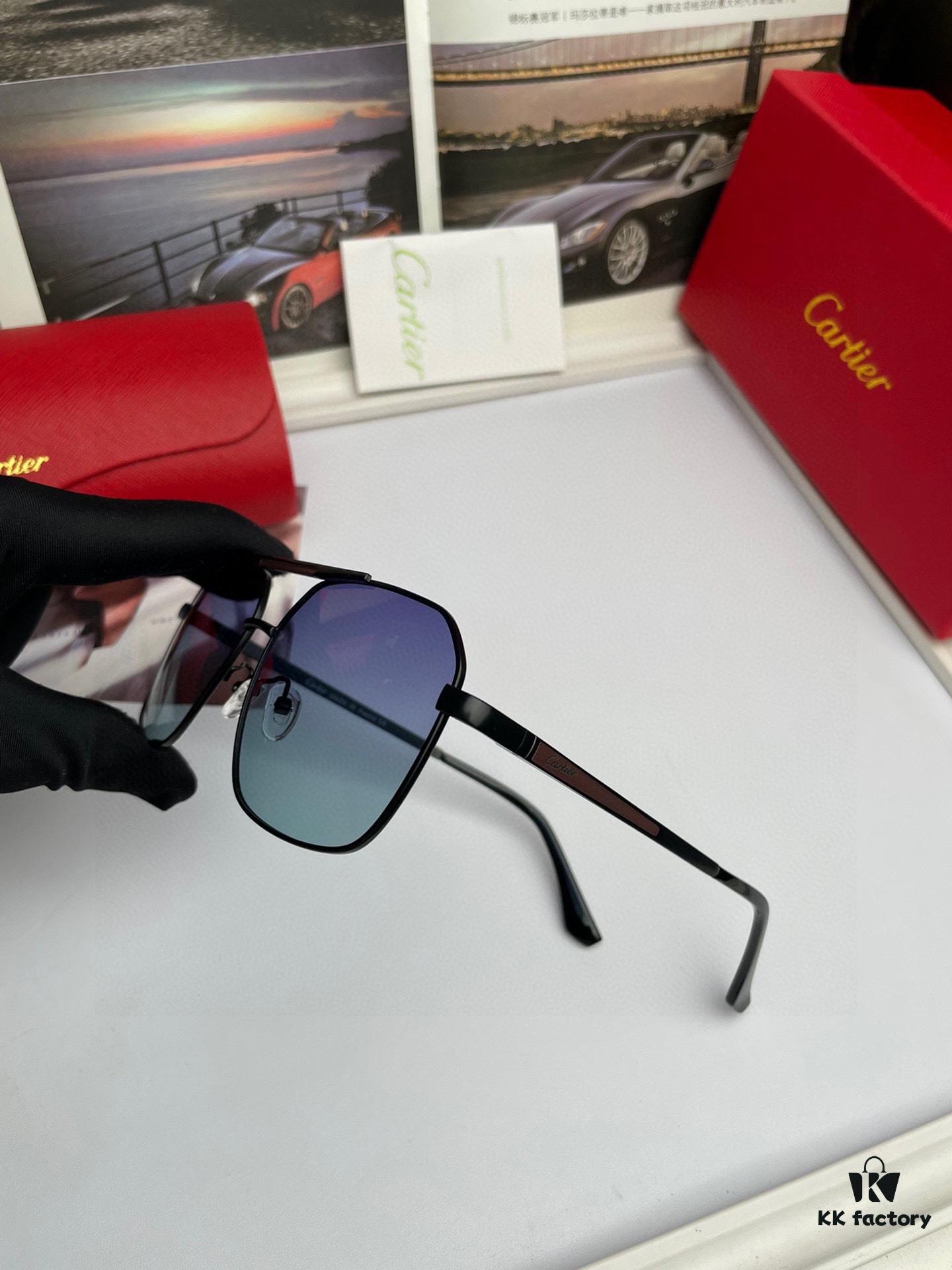 New Arrival 💥 Brand: Cartier Original Quality Unisex Polarized Sunglasses 🕶️