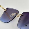 Official Website New Arrival Classic Painted Leopard Head Cartier Gold-Plated CT0397S Sunglasses