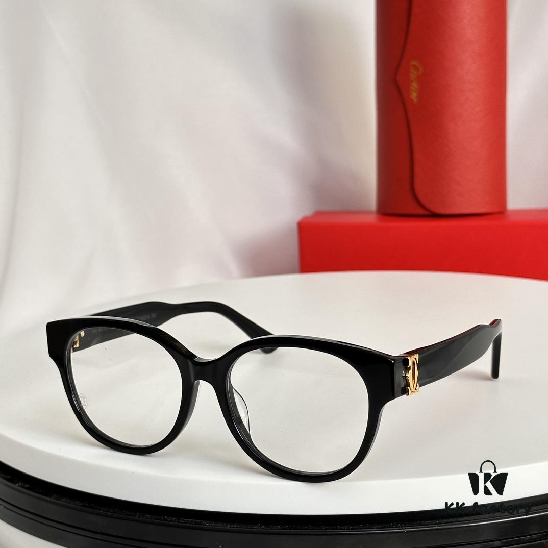 Cartier CT0452O Size: 54□17-145, Flattering on All Face Shapes, Minimalist and Elegant, Fashionable and Casual Eyewear Sunglasses