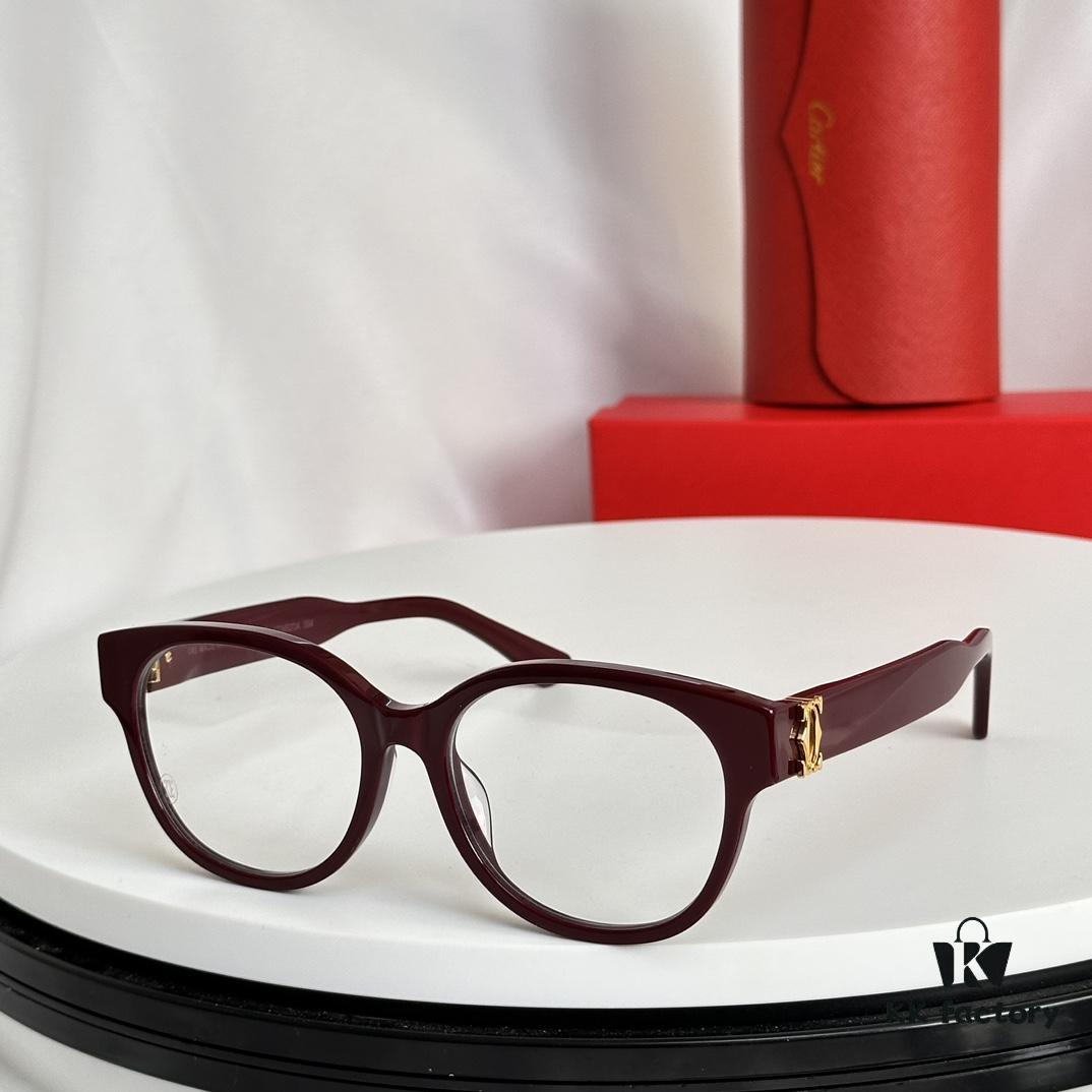 Cartier CT0452O Size: 54□17-145, Flattering on All Face Shapes, Minimalist and Elegant, Fashionable and Casual Eyewear Sunglasses