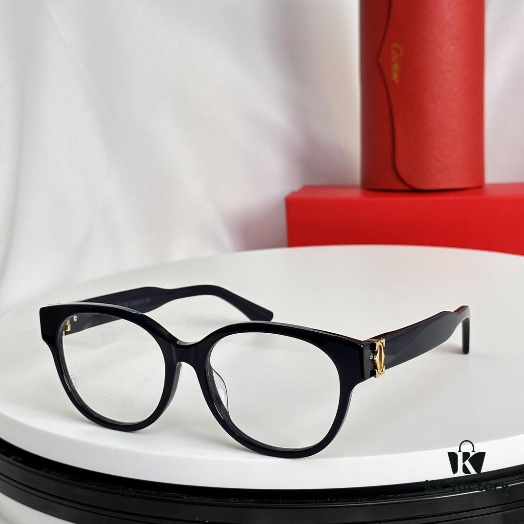 Cartier CT0452O Size: 54□17-145, Flattering on All Face Shapes, Minimalist and Elegant, Fashionable and Casual Eyewear Sunglasses