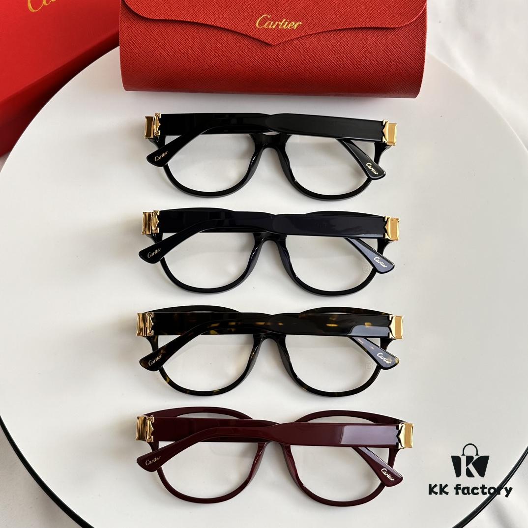 Cartier CT0452O Size: 54□17-145, Flattering on All Face Shapes, Minimalist and Elegant, Fashionable and Casual Eyewear Sunglasses