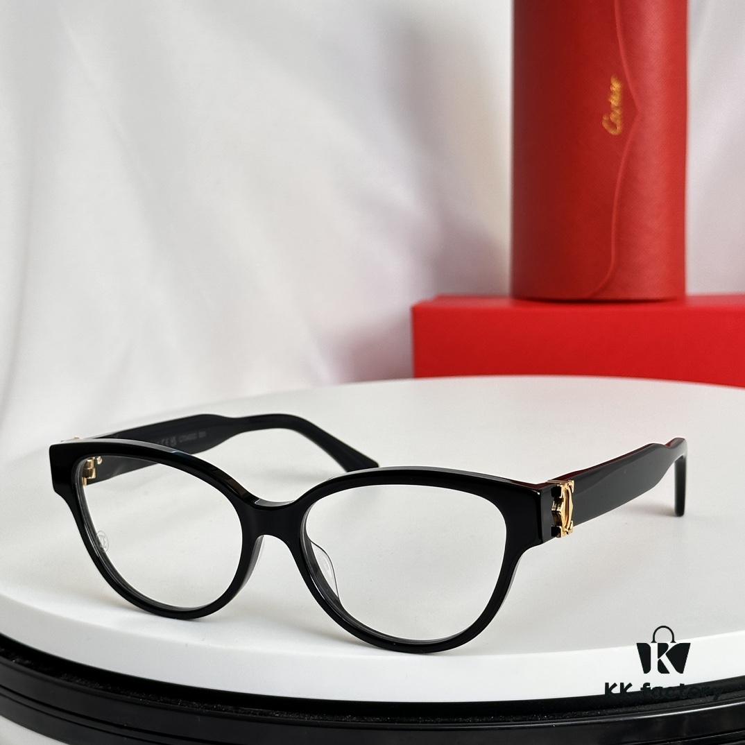 Cartier CT0450O Size: 54□17-145, Small Frame Unisex Eyeglasses Sunglasses, Universal Fit, Minimalist and Elegant Design