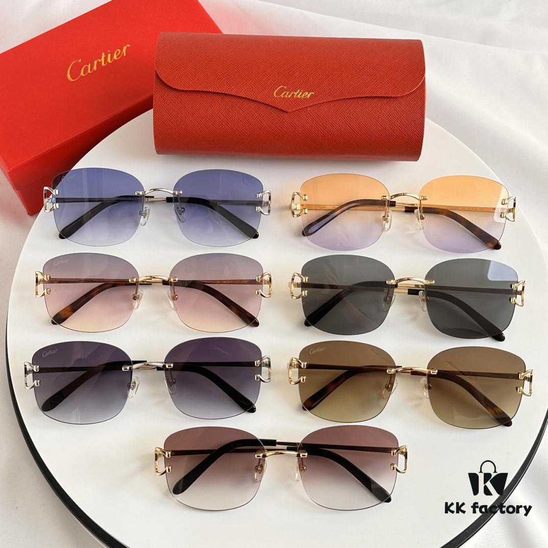 Authentic Cartier Model CT0032RS 52-19-145 Sunglasses