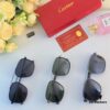 Cartier Double Bridge Sunglasses for Men, Stylish and Trendy Oversized Sun Glasses, Fashionable UV Protection Shades for Driving and Everyday Wear