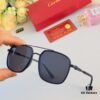 Cartier Double Bridge Sunglasses for Men, Stylish and Trendy Oversized Sun Glasses, Fashionable UV Protection Shades for Driving and Everyday Wear