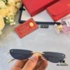 Cartier European and American Style Personalized Mini Frameless Sunglasses, Trendy Ocean Lens Sunglasses, New Arrival Sun Glasses