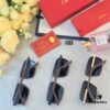 Cartier Double Bridge Sunglasses for Men, Stylish and Trendy Oversized Sun Glasses, Fashionable UV Protection Shades for Driving and Everyday Wear