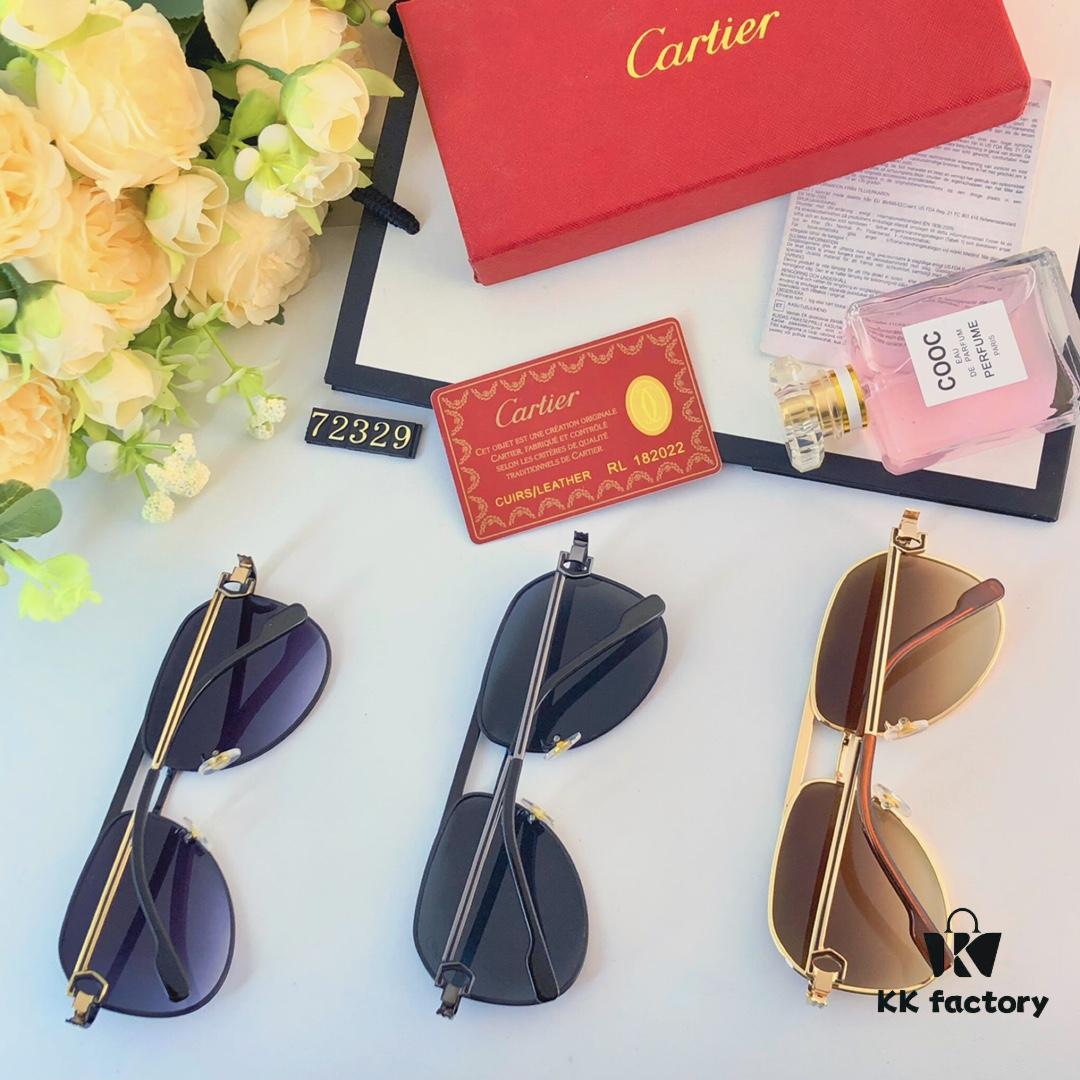 Cartier Fashionable and Stylish Comfortable, Elegant, Avant-garde Sunglasses, UV Protection, Minimalist Sports Eyewear