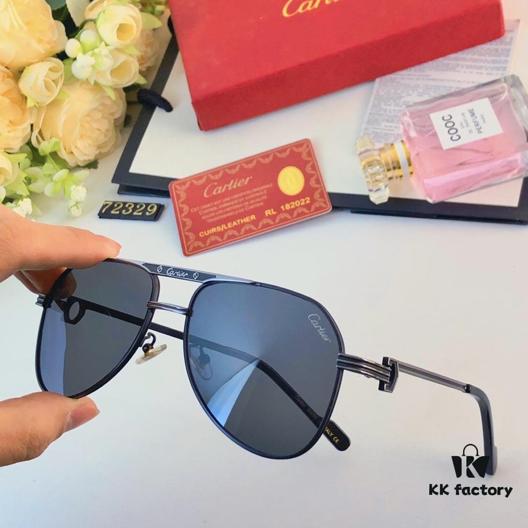 Cartier Fashionable and Stylish Comfortable, Elegant, Avant-garde Sunglasses, UV Protection, Minimalist Sports Eyewear