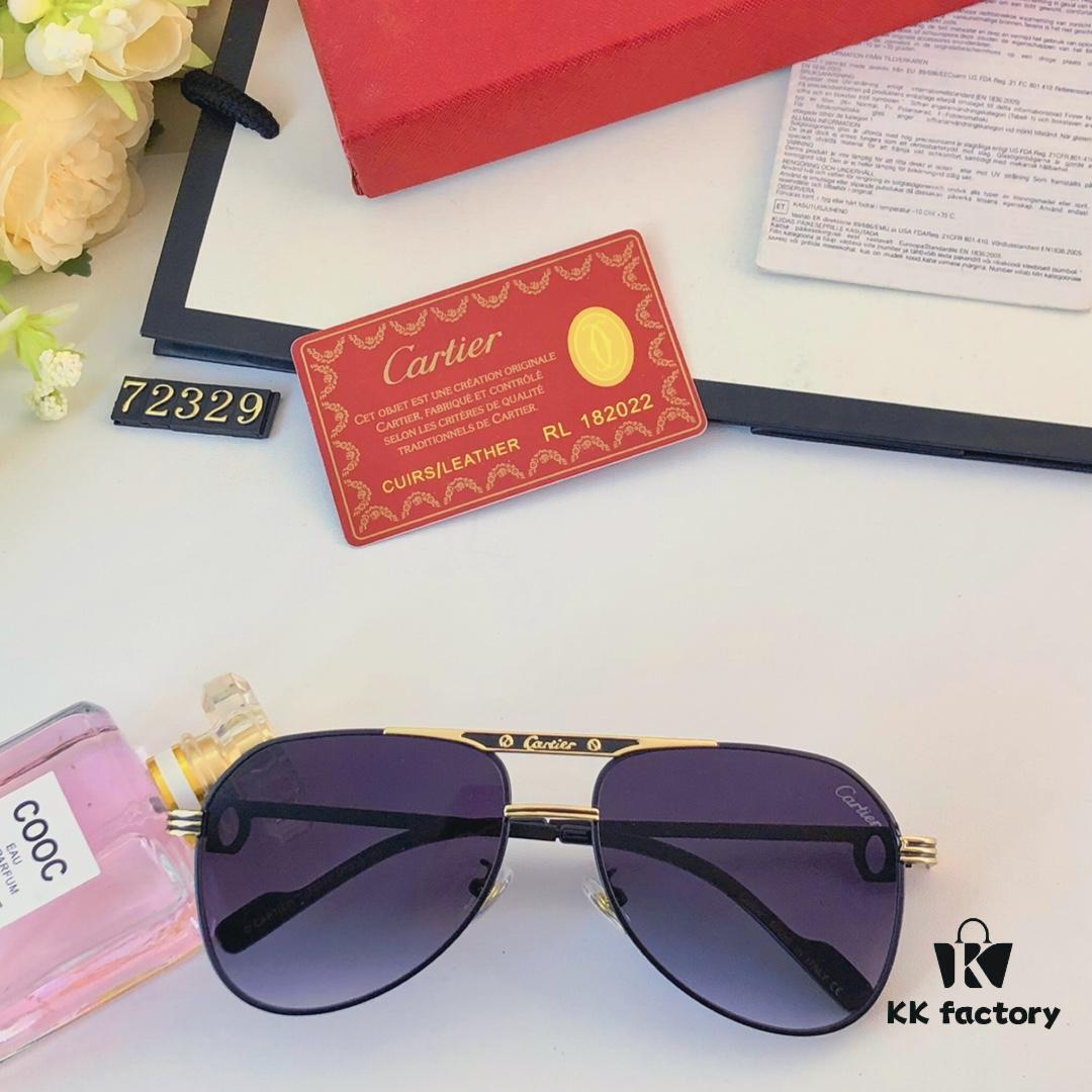 Cartier Fashionable and Stylish Comfortable, Elegant, Avant-garde Sunglasses, UV Protection, Minimalist Sports Eyewear