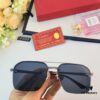 Cartier Korean-style Fashionable Minimalist Semi-rimmed Cut-edge Sunglasses, Unisex Double-bridge Vintage Sun Glasses