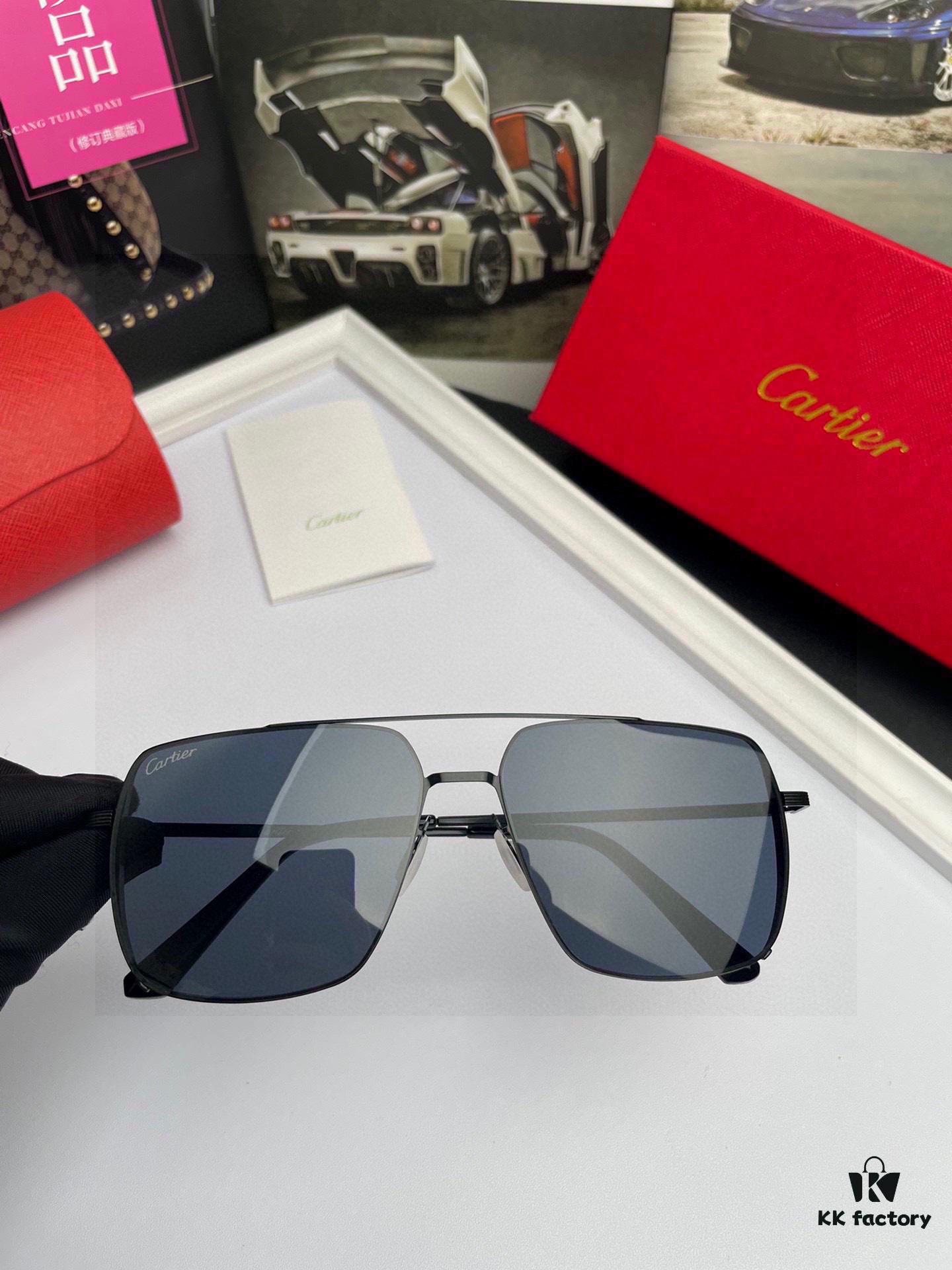 Bestseller 💥 Brand: Cartier High-Quality Men's Polarized Sunglasses 🕶️