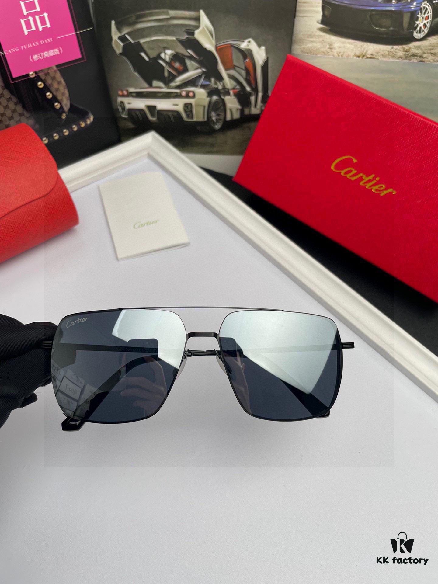 Bestseller 💥 Brand: Cartier High-Quality Men's Polarized Sunglasses 🕶️