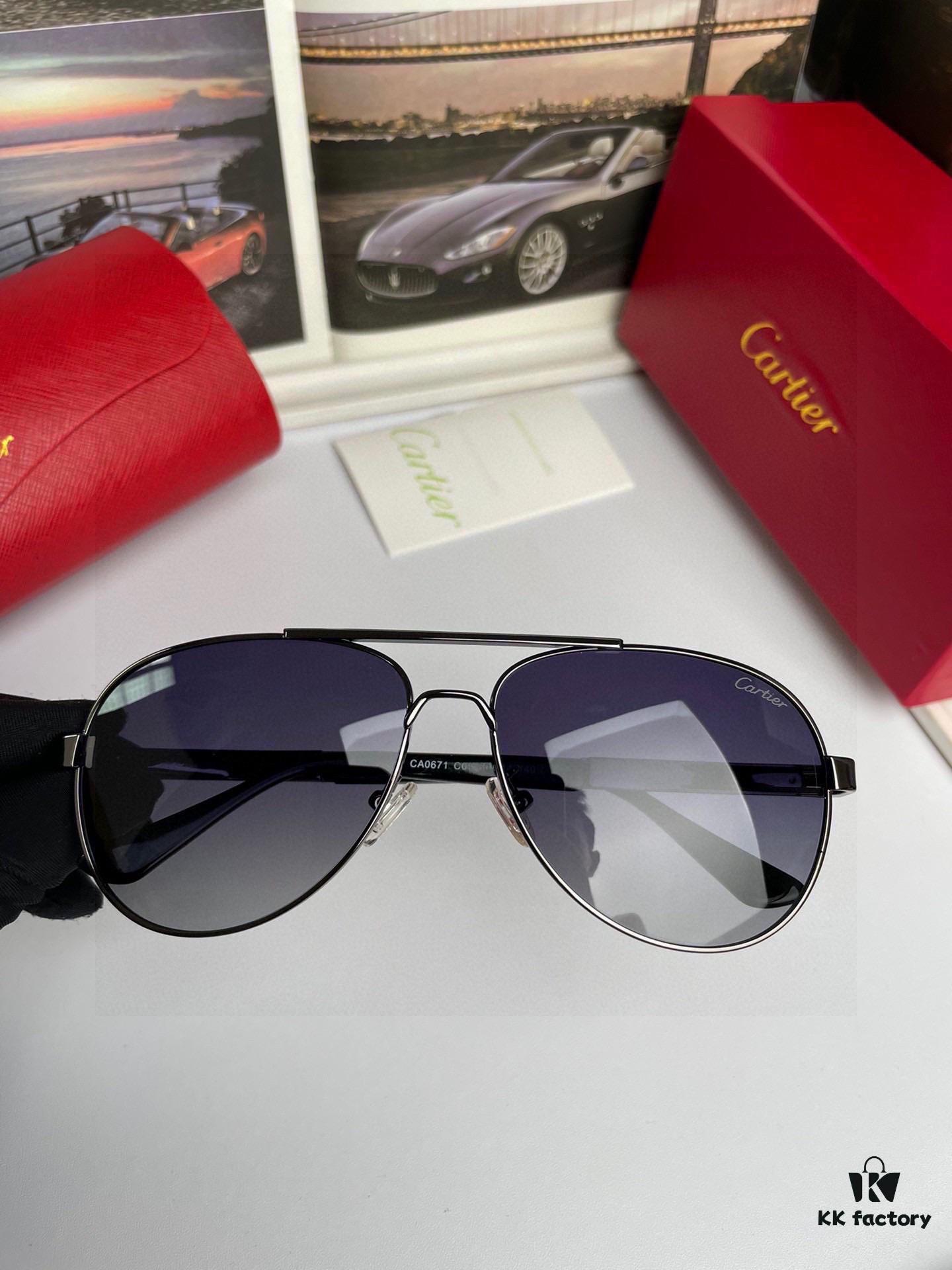 Cartier Original Quality Unisex Polarized Sunglasses