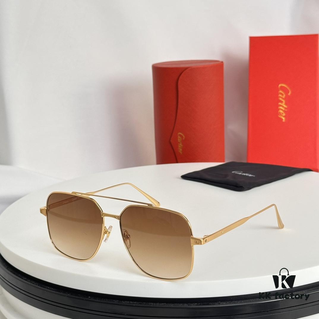 140‼️Cartier ✨✨✨ MODEL: CT0329S ✨✨✨ SIZE: 57□16-145 ✨✨✨