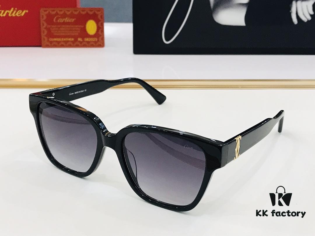 100 Cartier CT0451O Size: 54-17-145, Universal Frame Shape, Minimalist and Elegant, Fashionable and Casual, Small Frame Design, Suitable for All Face Shapes, Eyeglasses, Sunglasses