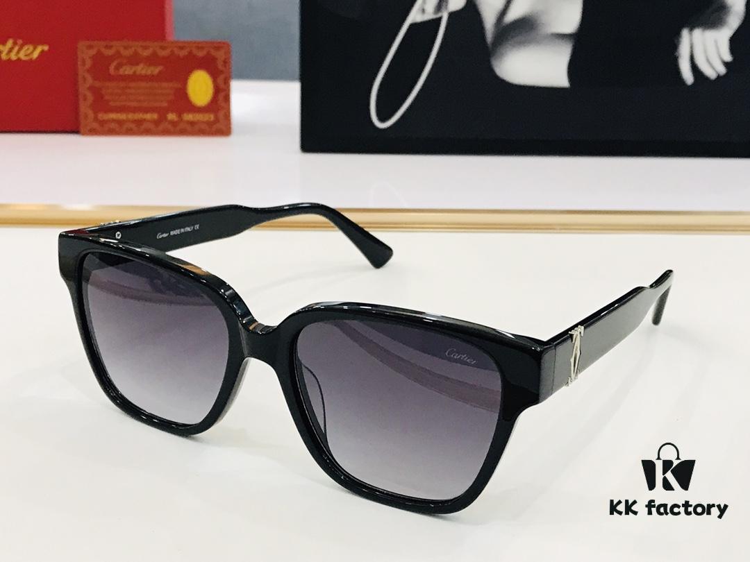 100 Cartier CT0451O Size: 54-17-145, Universal Frame Shape, Minimalist and Elegant, Fashionable and Casual, Small Frame Design, Suitable for All Face Shapes, Eyeglasses, Sunglasses