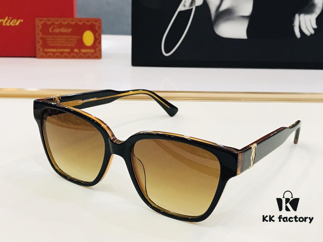 100 Cartier CT0451O Size: 54-17-145, Universal Frame Shape, Minimalist and Elegant, Fashionable and Casual, Small Frame Design, Suitable for All Face Shapes, Eyeglasses, Sunglasses