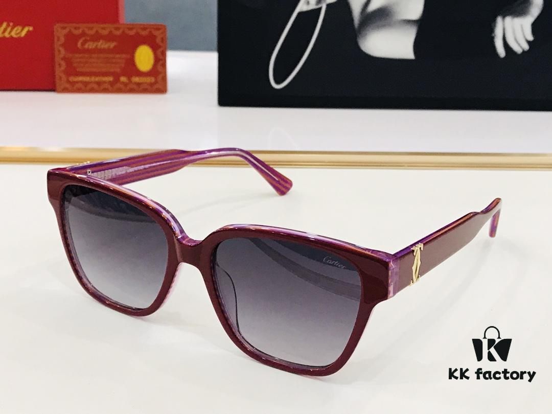 100 Cartier CT0451O Size: 54-17-145, Universal Frame Shape, Minimalist and Elegant, Fashionable and Casual, Small Frame Design, Suitable for All Face Shapes, Eyeglasses, Sunglasses